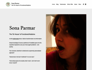 nutritionbysona.com screenshot