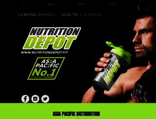 nutritiondepot.fit screenshot