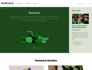 nutritionexplorations.org screenshot
