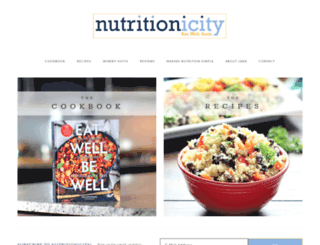 nutritionicity.com screenshot