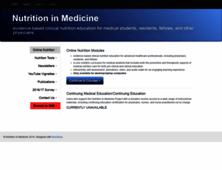 nutritioninmedicine.org screenshot