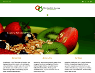 nutritionlinkservices.com screenshot