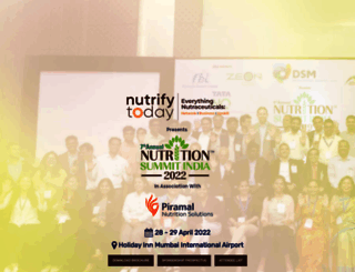 nutritionsummitindia.com screenshot