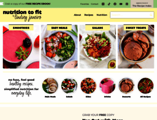 nutritiontofit.com screenshot