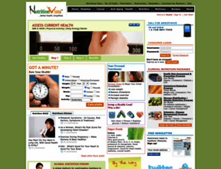 nutritionvista.com screenshot