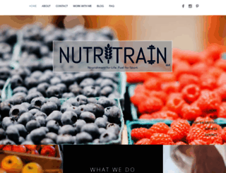 nutritrainllc.com screenshot