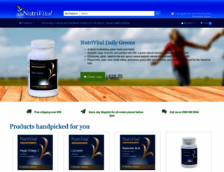 nutrivital.co.uk screenshot