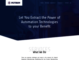 nutronsystems.com screenshot