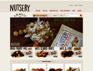 nutsery.com screenshot