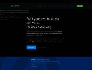 nutshellapps.co.uk screenshot