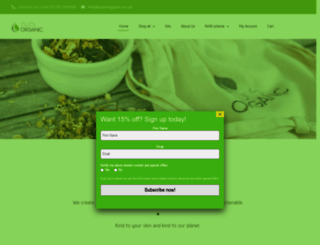 nutsorganic.co.uk screenshot