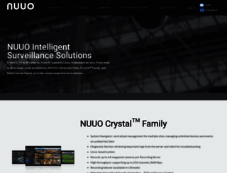 nuuo.com screenshot
