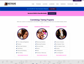 nuvani.edu screenshot
