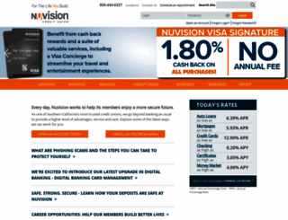 nuvisionfederal.com screenshot