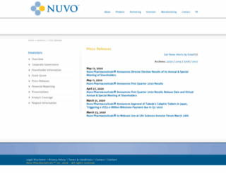 nuvoresearch.mediaroom.com screenshot