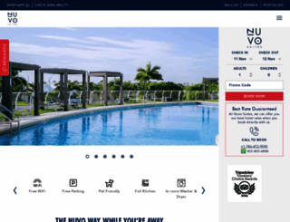 nuvosuites.com screenshot