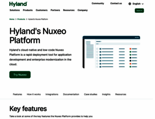 nuxeo.com screenshot