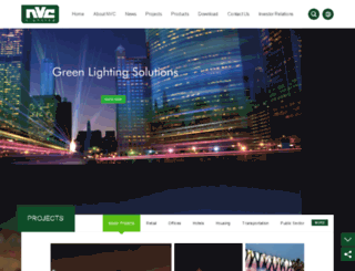 nvc-lighting.com screenshot