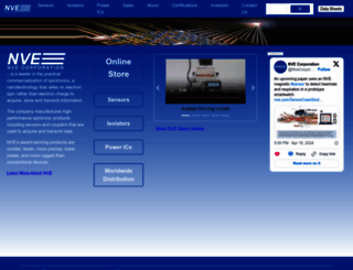 nve.com screenshot