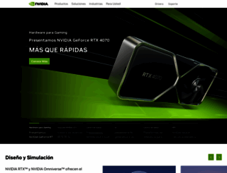 nvidia.com.mx screenshot
