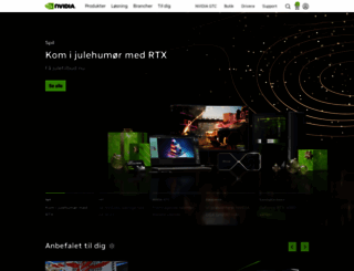 nvidia.dk screenshot