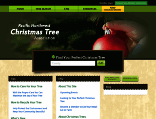 nwchristmastrees.org screenshot