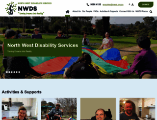nwds.org.au screenshot