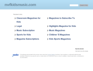 nwfkidsmusic.com screenshot