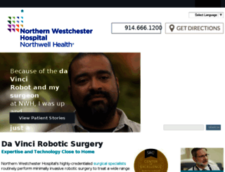 nwhroboticsurgery.org screenshot
