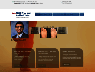 nwifootandankleclinic.com screenshot