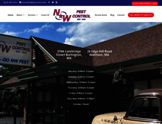 nwpestcontrol.com screenshot