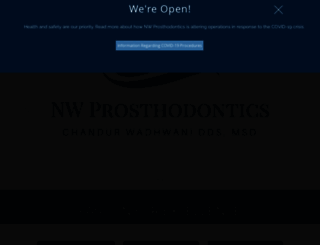 nwprosthodontics.com screenshot