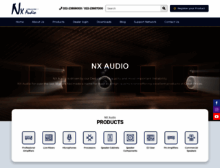 nxaudio.com screenshot