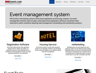 nxgevents.com screenshot