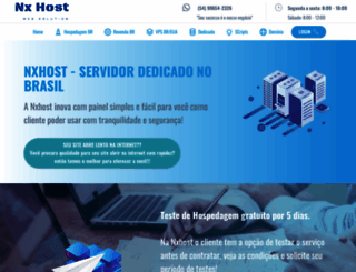 nxhost.com.br screenshot