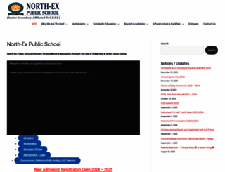 nxj.northexschool.com screenshot