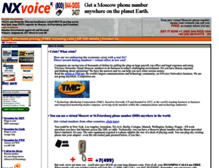 nxvoice.com screenshot