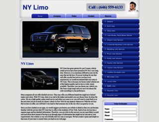 ny-limo.net screenshot