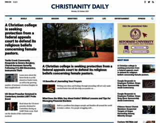 ny.christianitydaily.com screenshot
