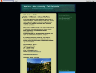 nyaralas-horvatorszag.blogspot.com screenshot