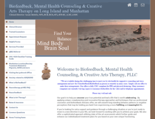 nybiofeedback.com screenshot