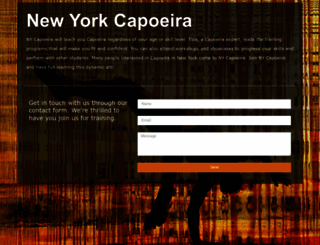 nycapoeira.com screenshot
