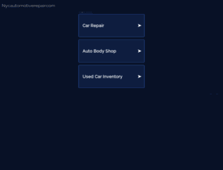 nycautomotiverepair.com screenshot