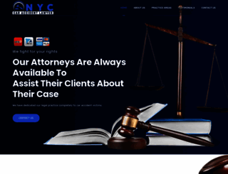 nyccaraccident-lawyer.com screenshot