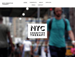 nyccognitivetherapy.com screenshot
