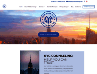 nyccounseling.com screenshot