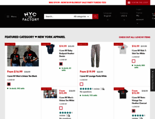 nycfactory.com screenshot