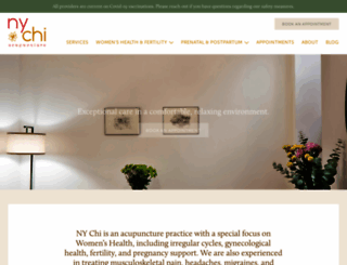 nychi-acupuncture.com screenshot