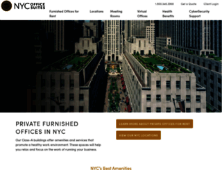 nycofficesuites.com screenshot