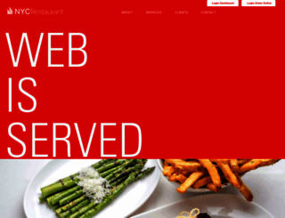 nycrestaurant.com screenshot